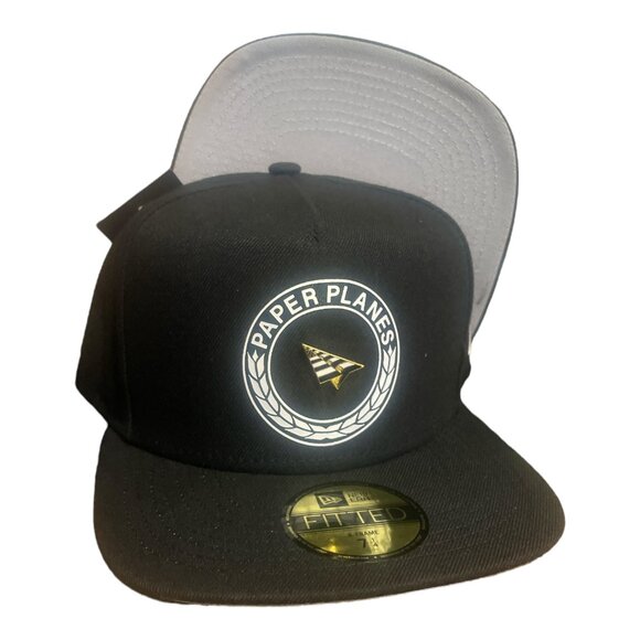 Paper Planes Roc Nation First Class Logo New Era Fitted Hat Cap - Picture 1 of 7